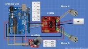 Controlling DC Motors with the L298N Dual H-Bridge and an Arduino