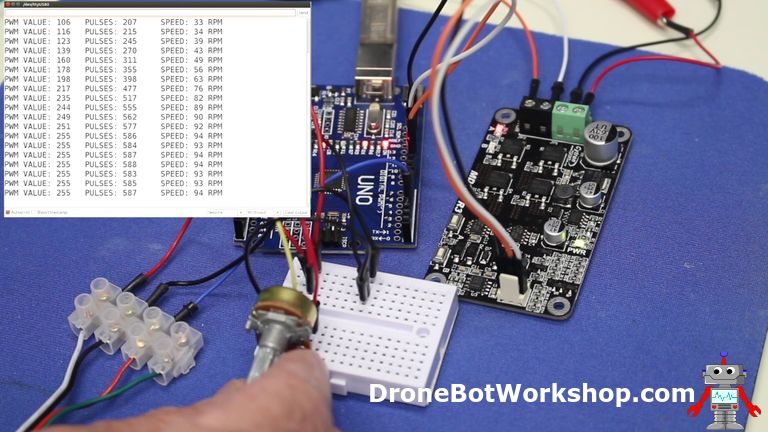 Using Rotary Encoders with Arduino | DroneBot Workshop