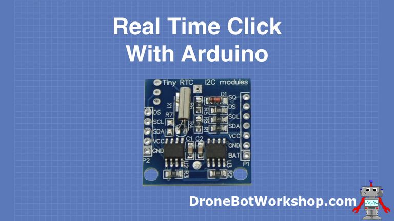 Using a Real Time Clock with Arduino Circuit Diagram