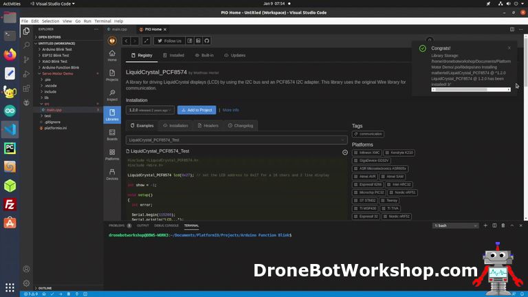 Getting Started with PlatformIO - Better than the Arduino IDE