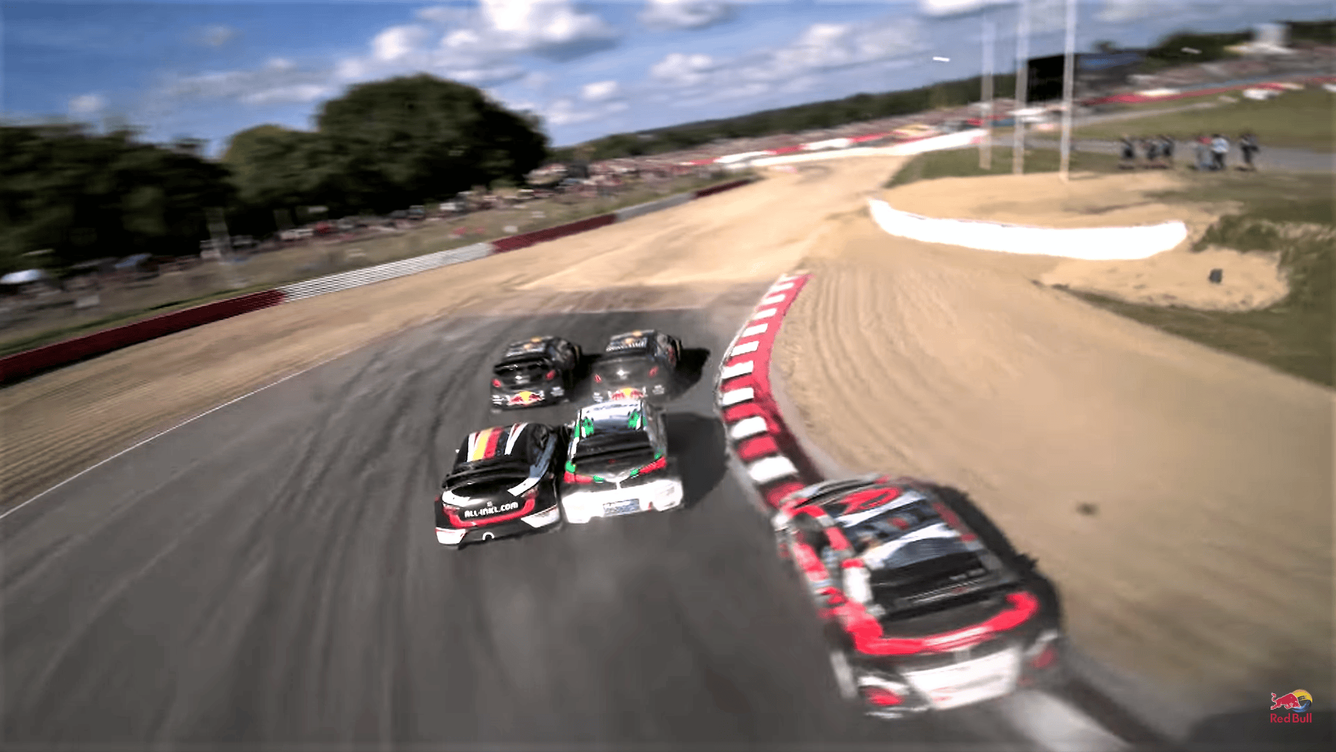 An FPV drone's view of 2021 FIA World Rallycross Championship