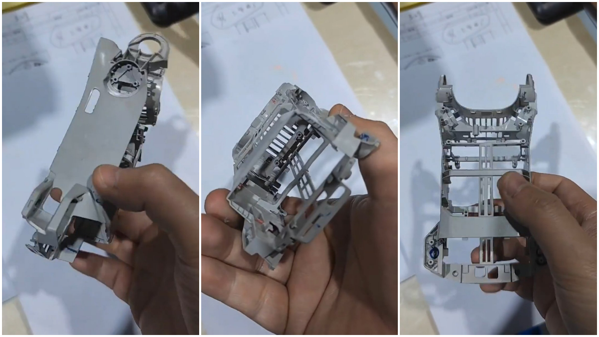 DJI Mini 3 shell leak hints at design revamp for beginner drone