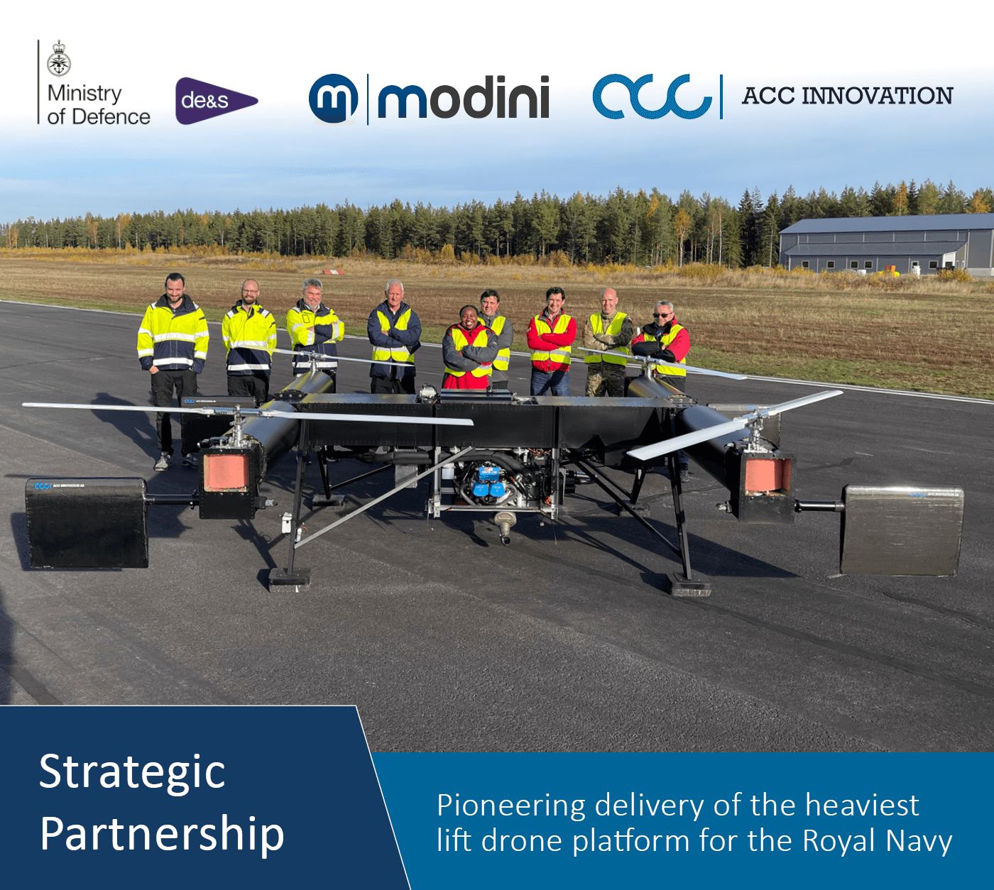 UK-Swedish pair bid to develop Royal Navy’s (very) heavy-lift drone