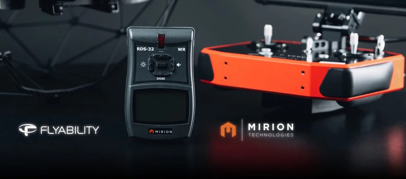 Flyability Elios 3 drones get Mirion radiation meters for nuclear sites
