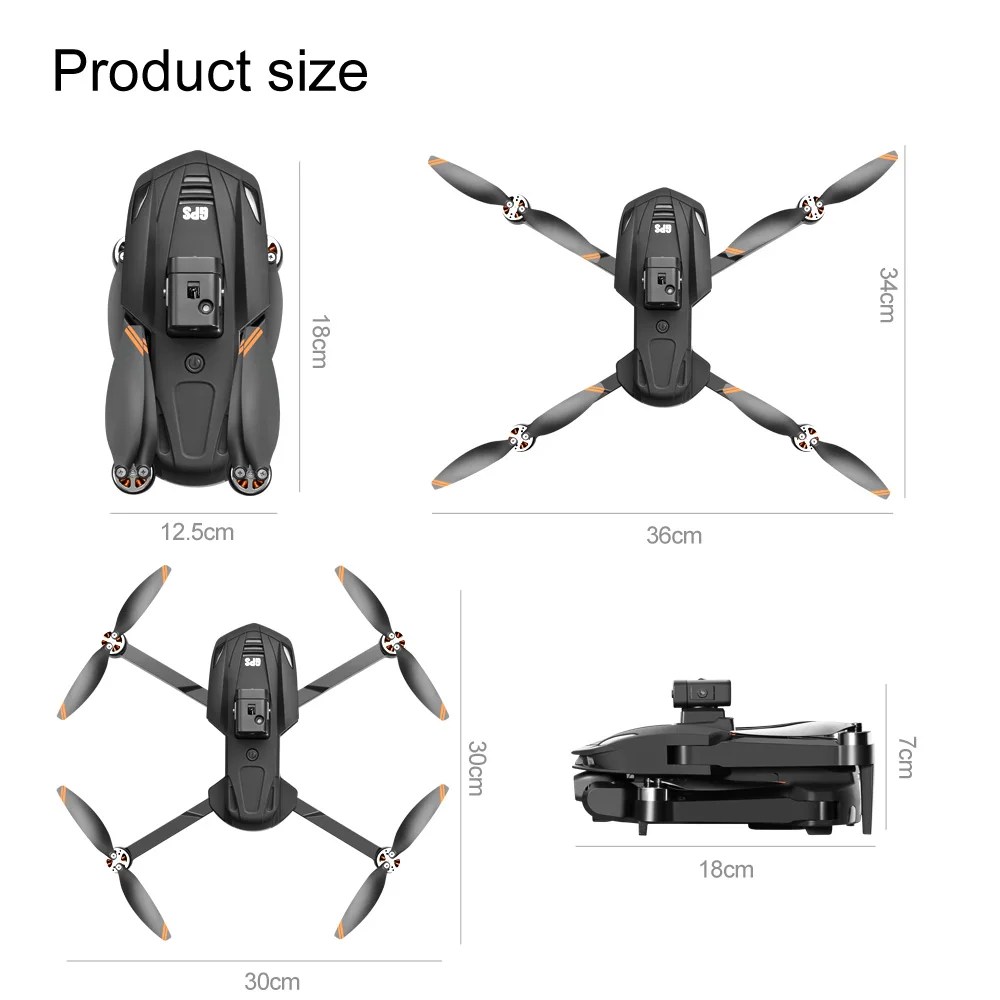 S8e868b478e2f4ef48aa3dae28efec475F V168 Pro Max Gps Drone 8k Camera HD Professional 5g Wifi - Image 7