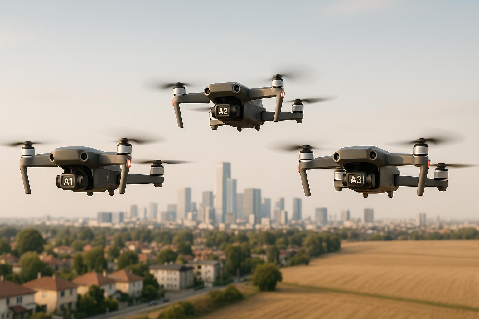 A1 vs A2 vs A3: EU Drone Categories Explained