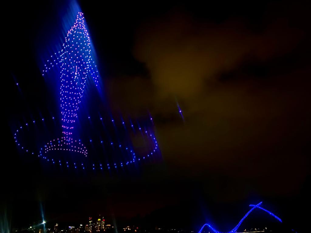 The future of fireworks: exploring the advantages of drone light shows