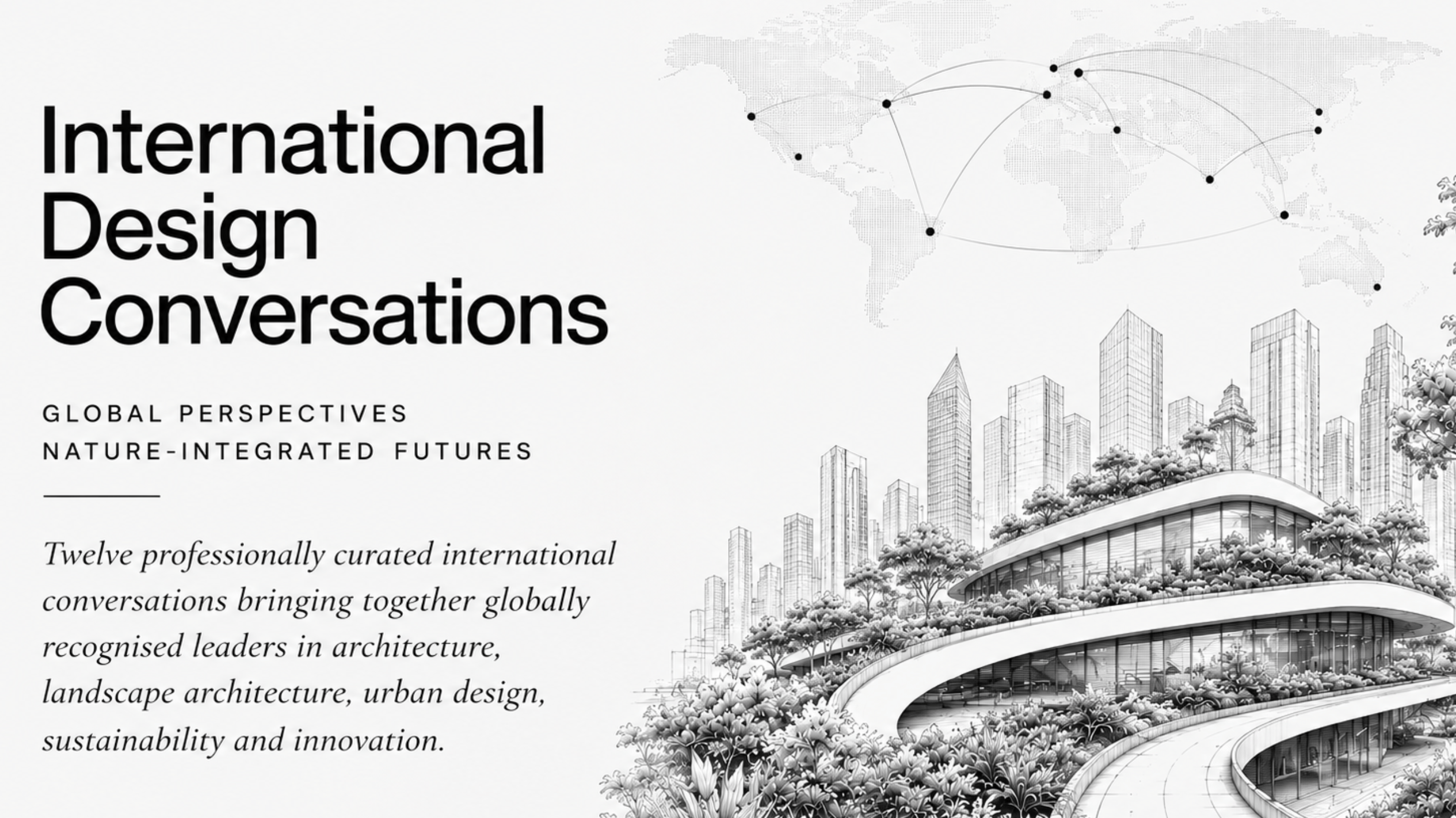 DROO's Amrita Mahindroo joined an international line-up of architects, landscape architects, researchers and creative practitioners for IDC003 – Designing with Nature, a global conversation exploring the intersection of technology, ecology, culture and human experience.