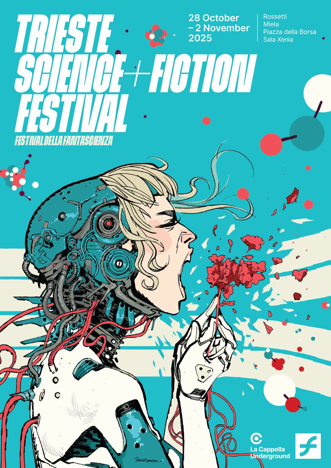 Read more about the article TRIESTE SCIENCE+FICTION FESTIVAL CELEBRATES 25 YEARS WITH A POSTER BY SPIDER-MAN CO-CREATOR SARA PICHELLI