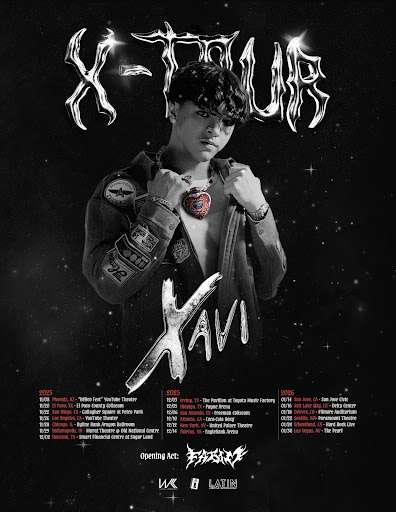 Read more about the article XAVI ANNOUNCES U.S. TOUR – X TOUR Multiple Shows Across Major Cities Kick Off Late 2025 Through 2026