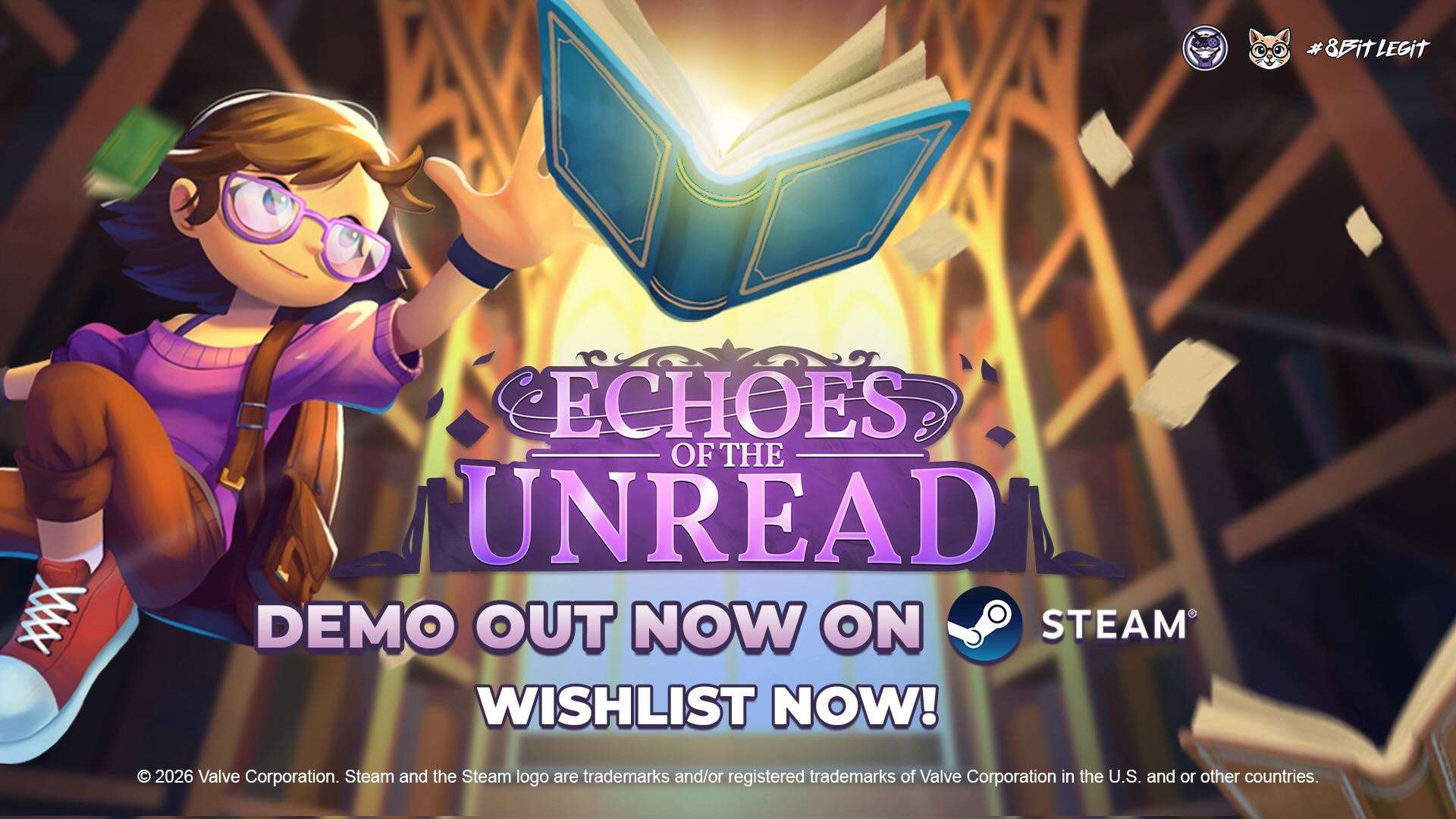 Read more about the article Echoes of the Unread Launches Free Steam Demo, Letting Players Step Into the Enchanted Library