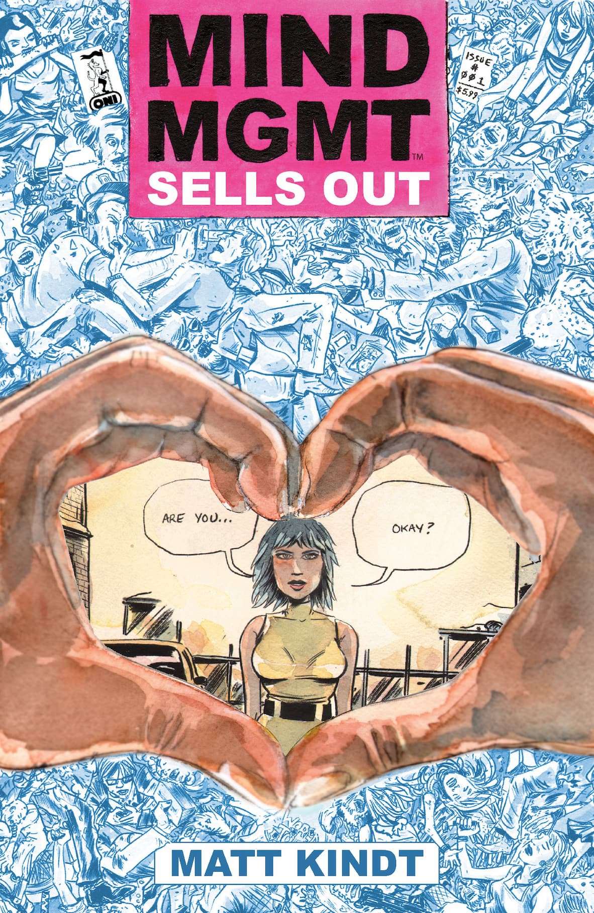 Read more about the article Oni Press Rushes Matt Kindt’s MIND MGMT: NEW & IMPROVED #1 Back to Press for Same-Day Second Printing After Unprecedented Advance Sell-Out