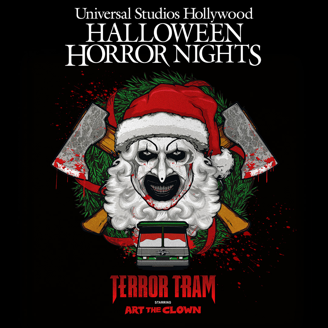 Read more about the article Halloween Horror Nights at Universal Studios Hollywood Completes Its Sinister 2026 Line-Up with “Terror Tram starring Art the Clown