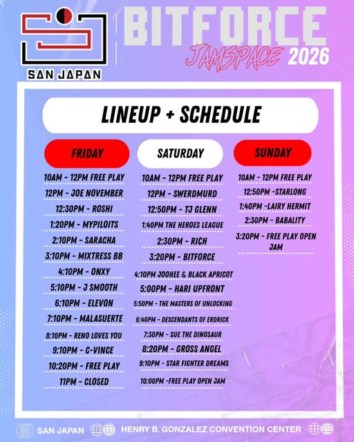 Read more about the article Explore The Musical Vibes of Bitforce Jamspace at San Japan 2026