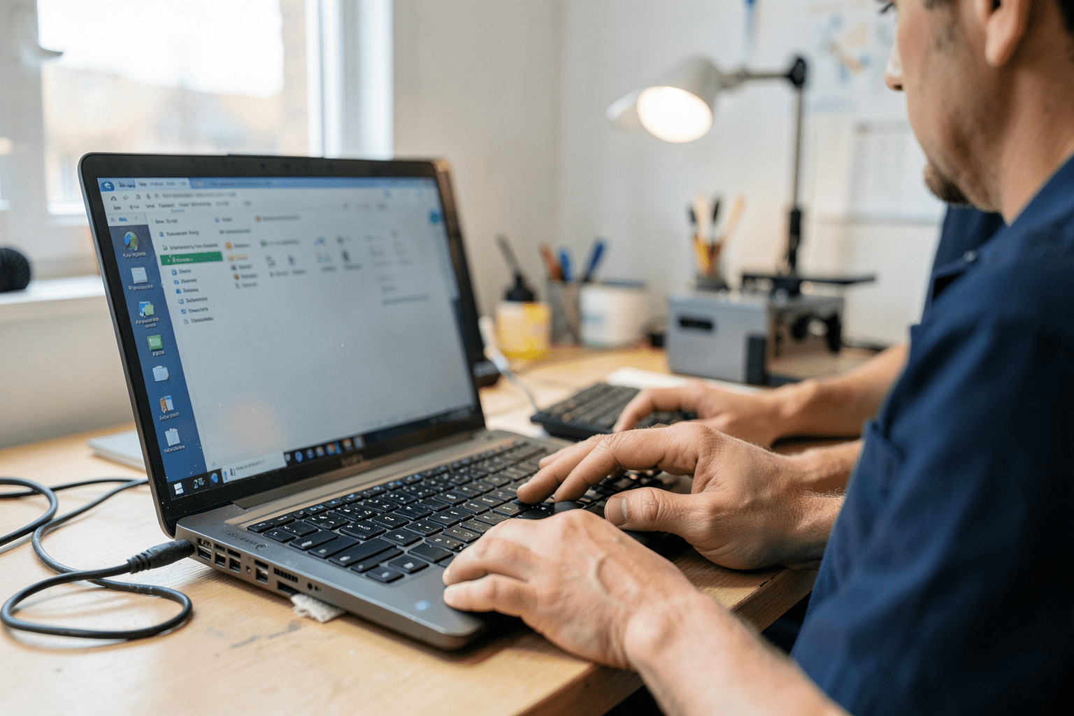 Illustration : Nettoyer son ordinateur pour améliorer sa performance : astuce simple et efficace