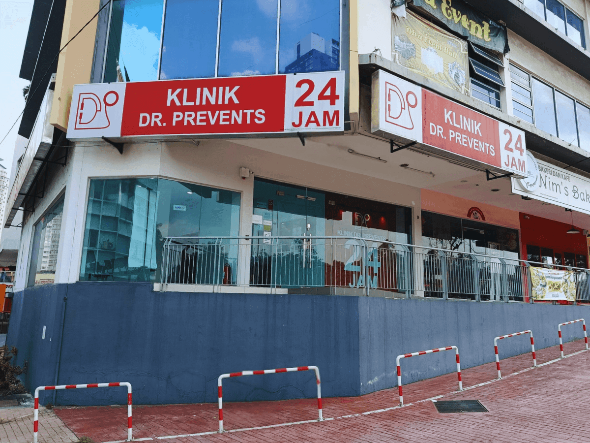 Walk-in clinic in Jalan Ipoh — Klinik Dr. Prevents open 24 hours, no appointment needed