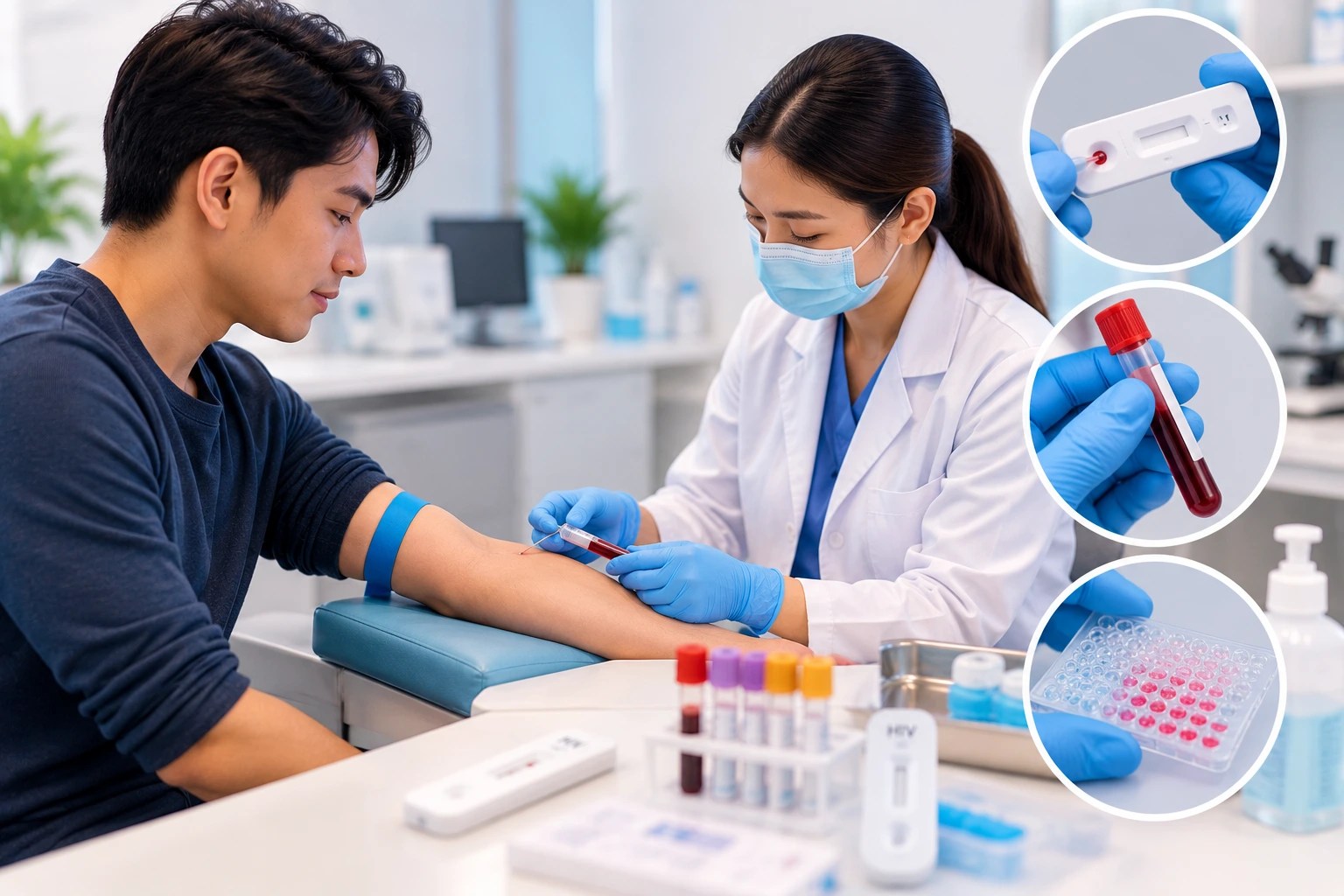 HIV Testing Consultation and Blood Draw
