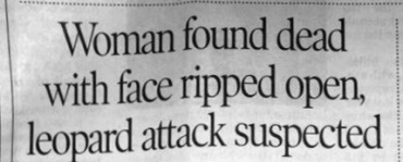 A 90 year-old woman went outside for a leak. Seriously.