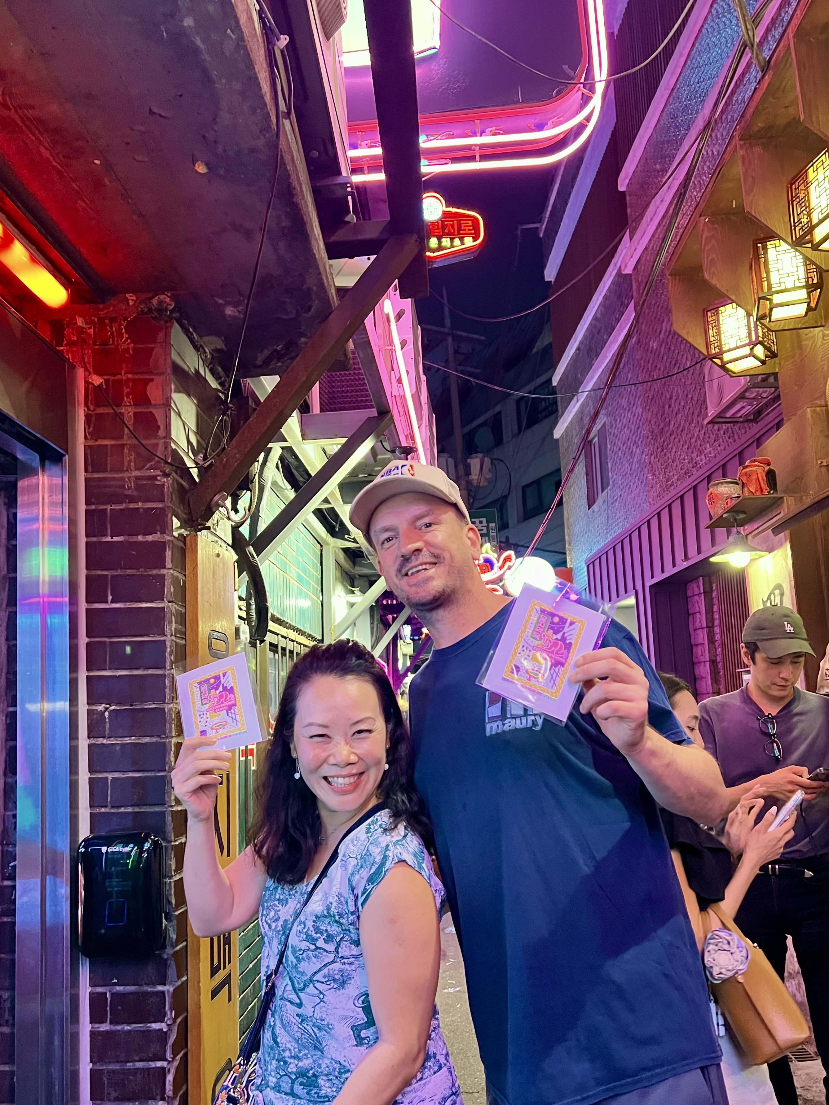With our stamps