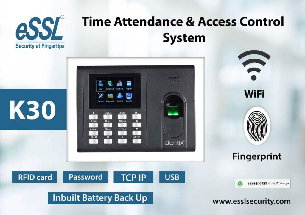 eSSL K30 Time Attendance & Access Control System