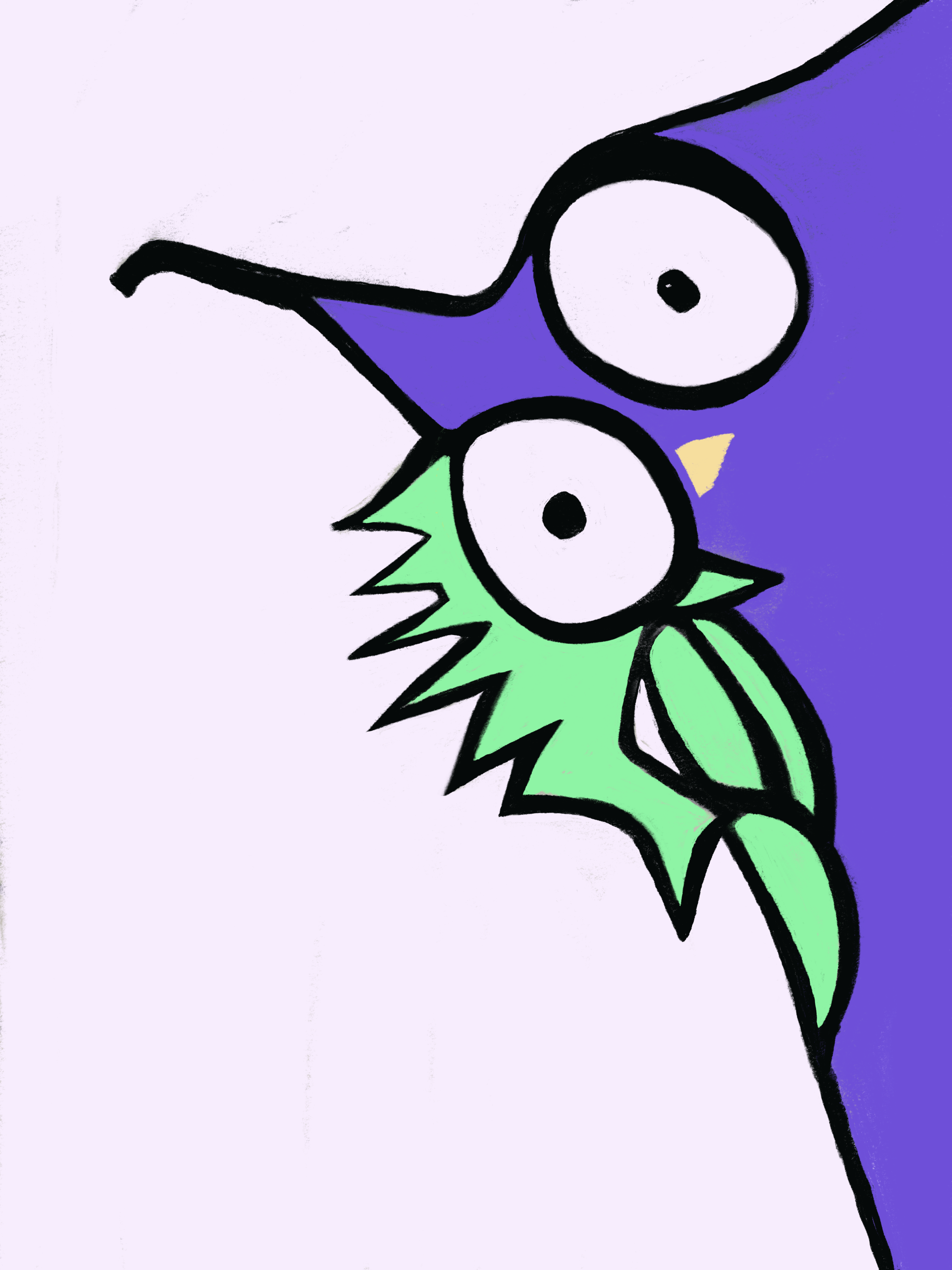 Purple Alien NFT preview