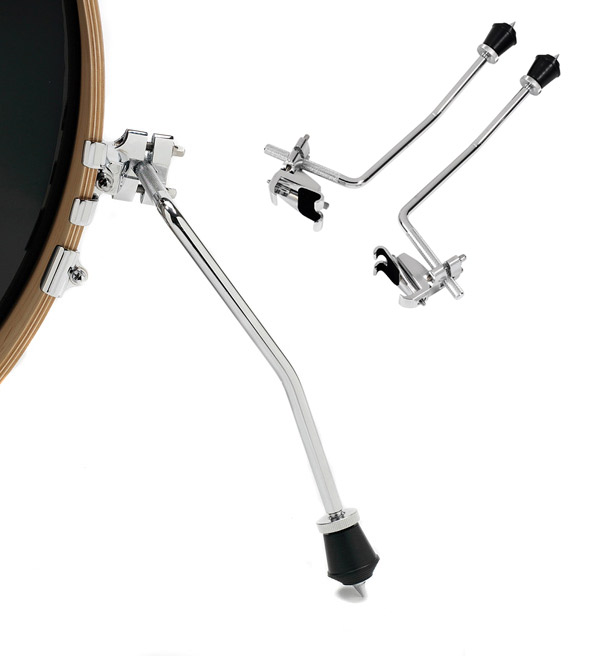 DW, Clampon bass drum spur set (1 pair), dwsm2224 Drum Builder The