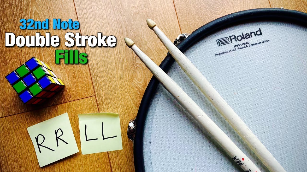 32nd Note Double Stroke Fills