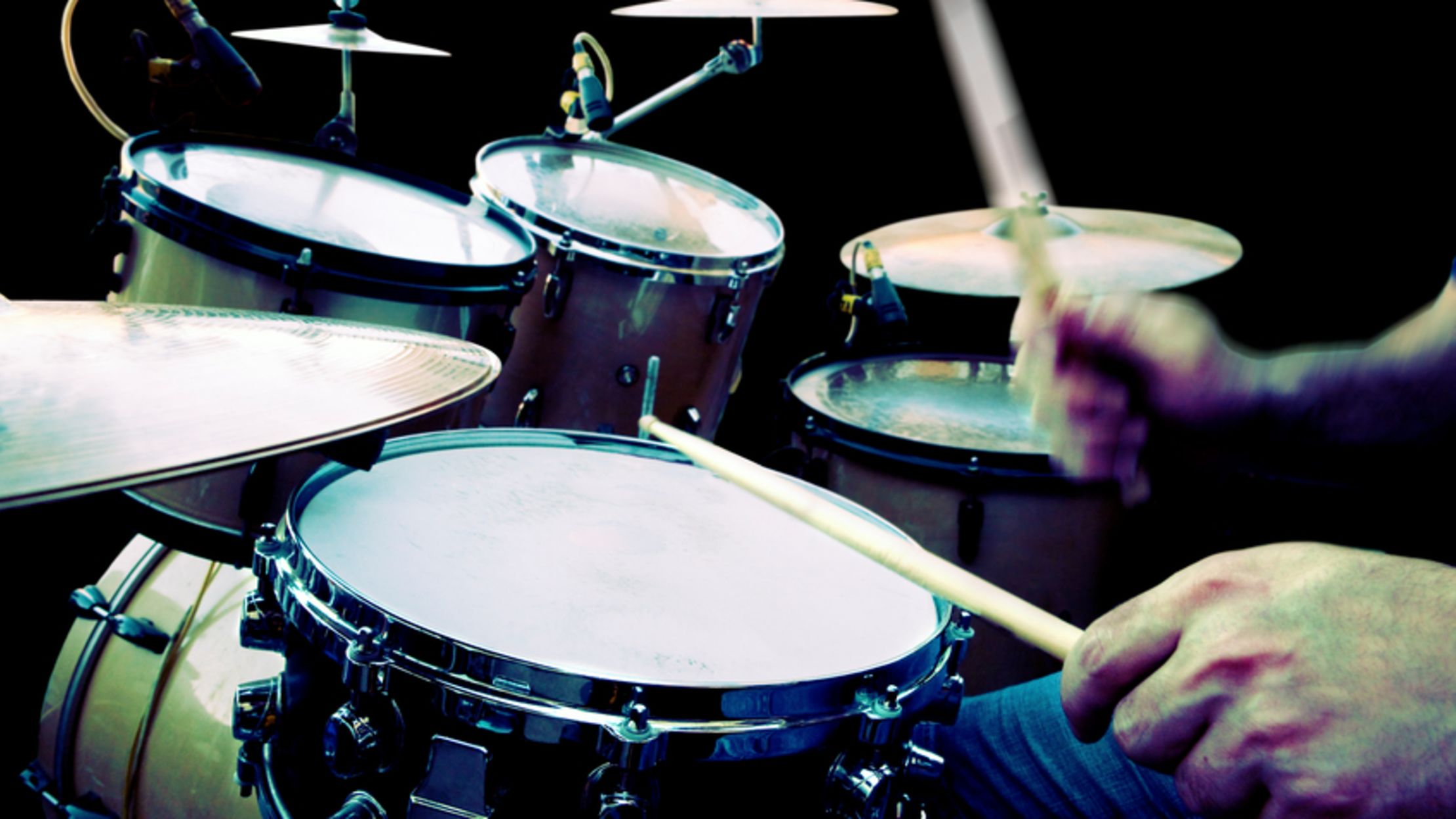 drummer playing drums