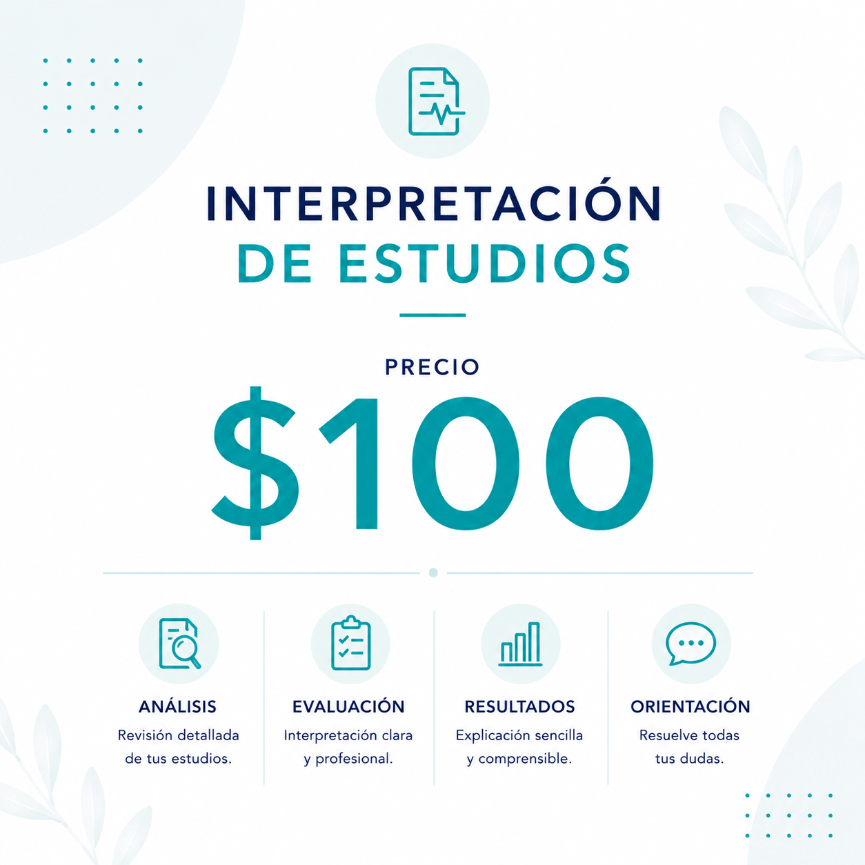 Estudios de laboratorio