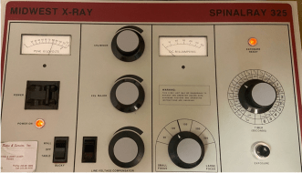 x-ray control panel