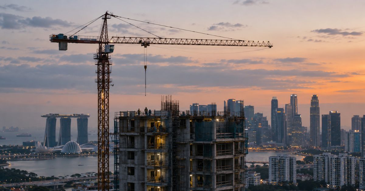 Singapore Developers and Construction Stocks Are Falling. Are Property Prices Next?