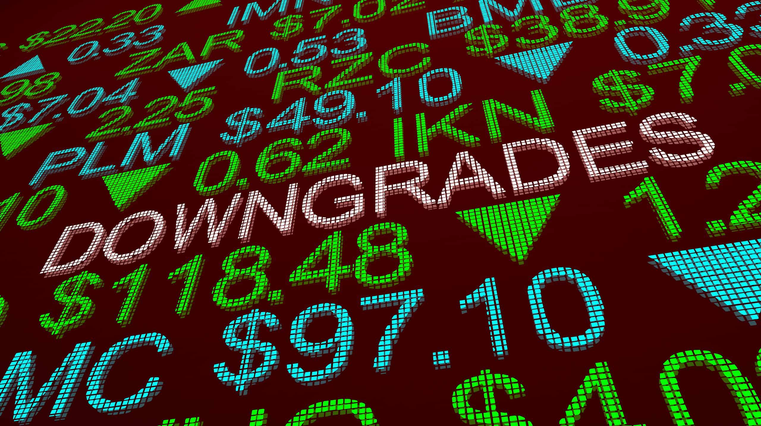 What to do when your marginable stock got downgraded?