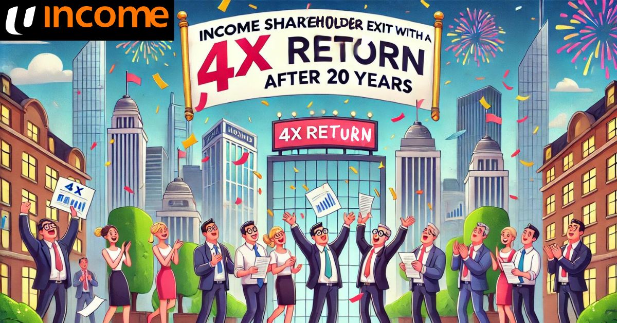 Income Shareholders Exit with a 4 times return after 20 years: will this encourage Great Eastern shareholders to hold out