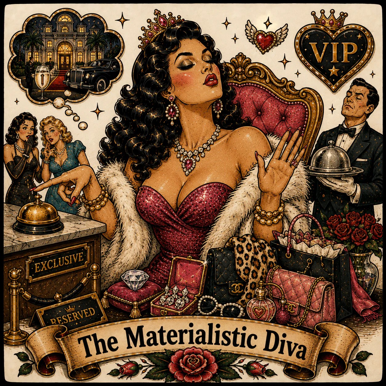 The Materialistic Diva Archetype