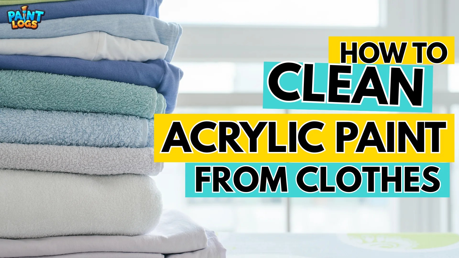 Remove Acrylic Paint from Clothes