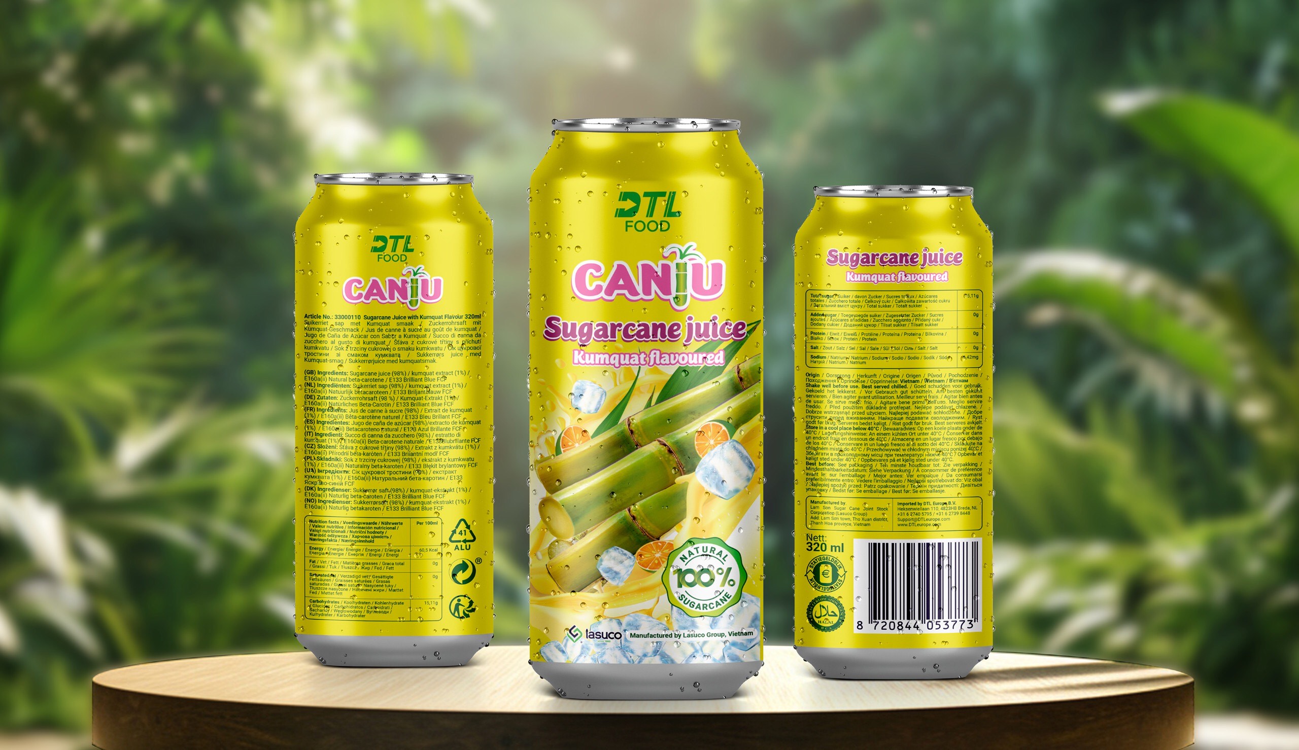 CANjU Sugarcane Juice – Welcome at DTL Europe