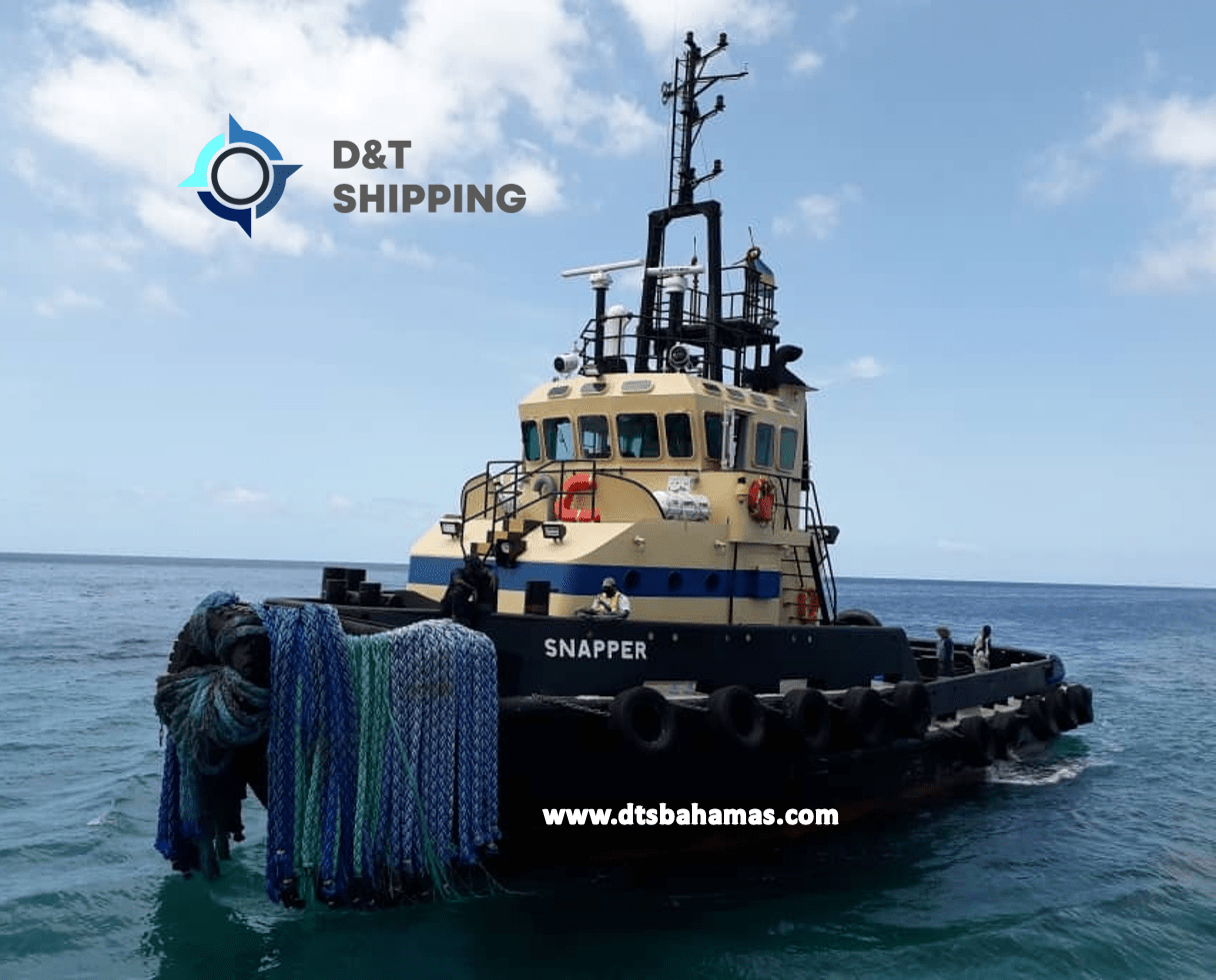 Tugboat in Bahamas