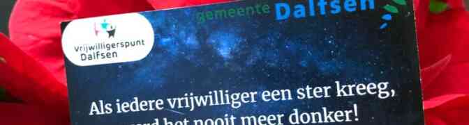 DTV-vrijwilligers in het zonnetje gezet