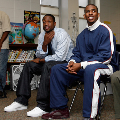 Dwyane Wade and Chris Paul