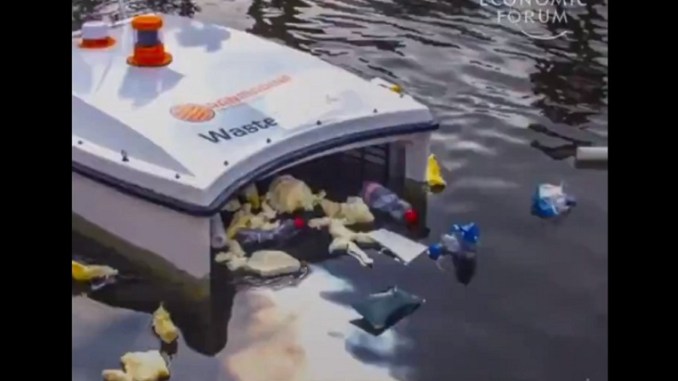drone trash collector