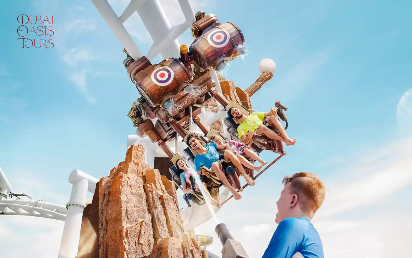 Thrilling water slides and family fun at Yas Waterworld Abu Dhbai