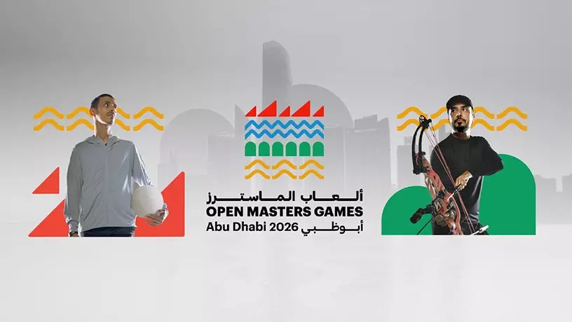Abu Dhabi Unveils Official Logo For Open Masters Games 2026 Dubai People Games 1.webp