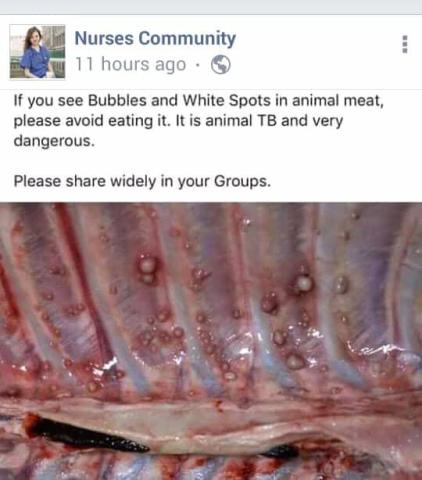 #HealthCheck: Are You Eating Tuberculosis Infected Meat?