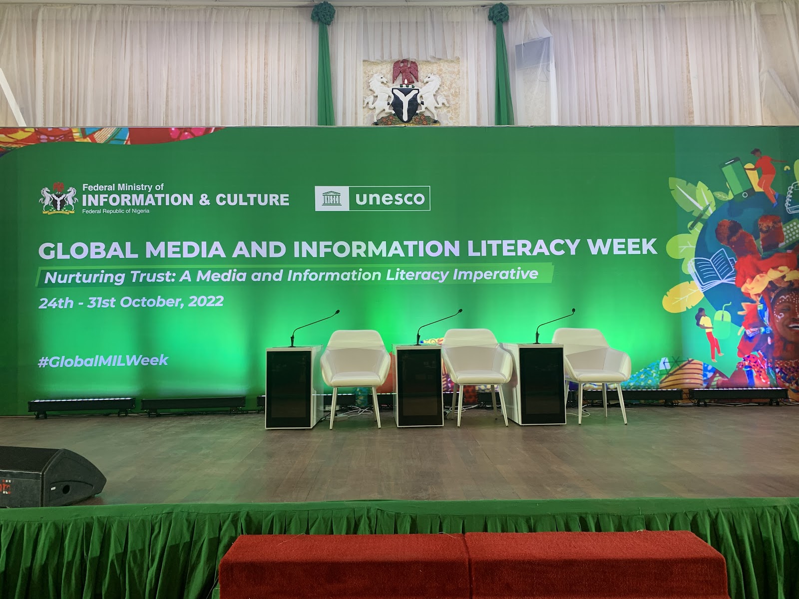 Nigerian government, UNESCO, flag off Global media and information literacy week