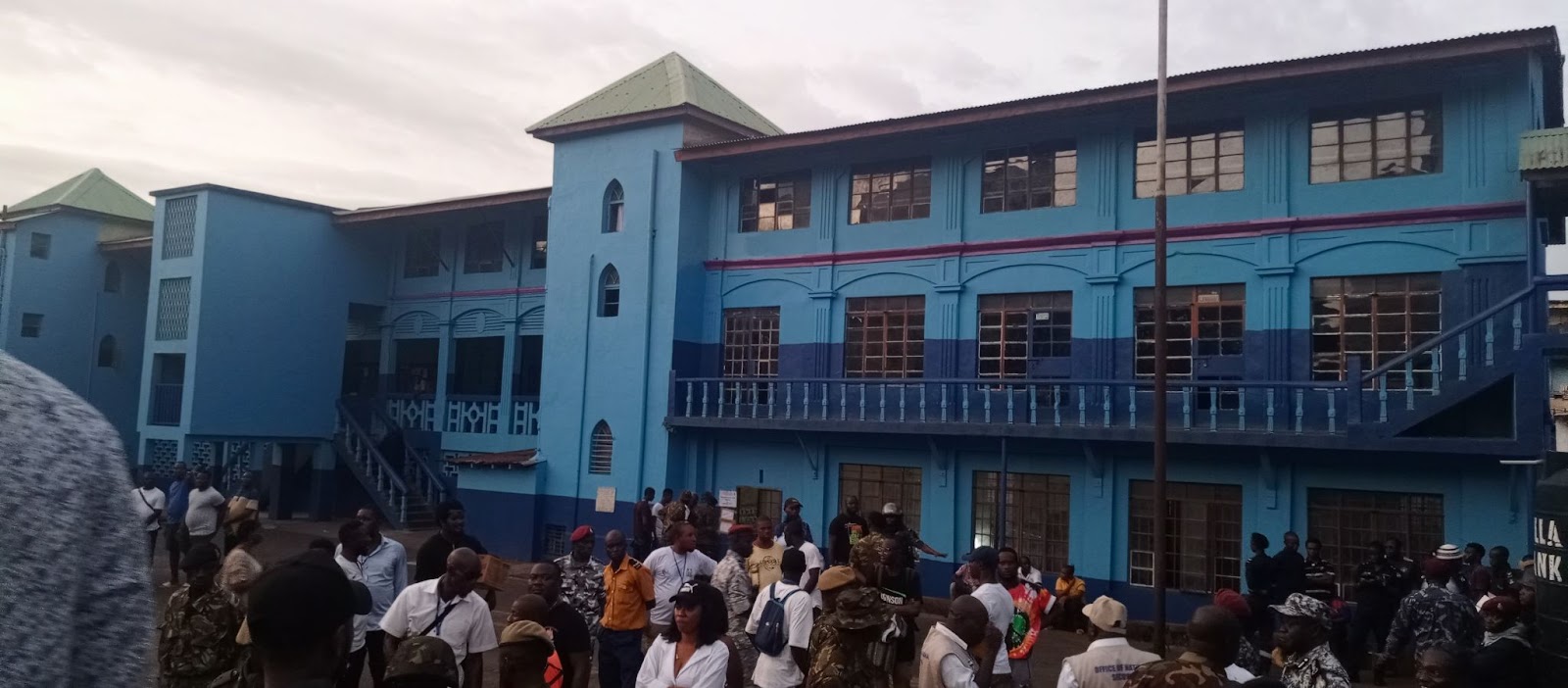 Voting delay at St Joseph Primary School polling station, true
