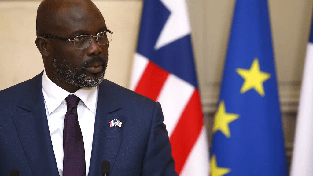 President George Weah, photo source: Google image