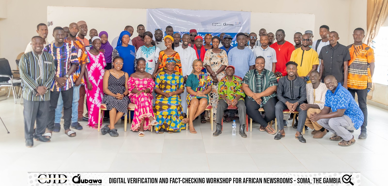 DUBAWA trains over 100 journalists in Soma, Senegambia, with support from Google News Initiative