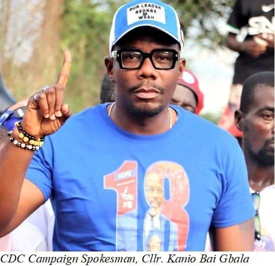 Misleading! President George Weah did not win 11 counties