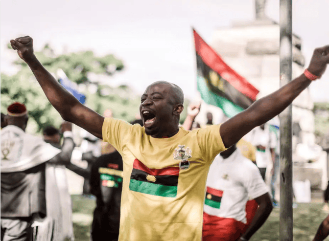 Picture of IPOB militants laid in mucky waters dates back to 2017