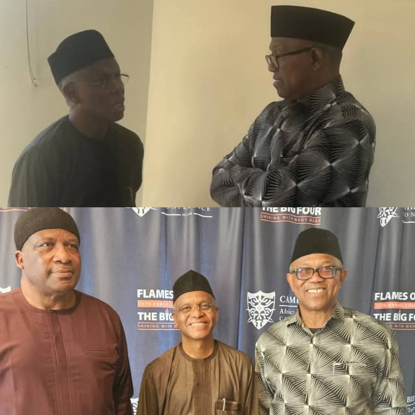 Misleading! El-Rufai and Obi met in UK not US